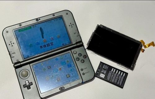 3DSの上画面が映らない】NEW ニンテンドー3DS LL上画面故