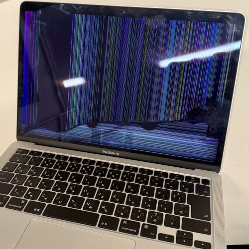 MacBook Air (M1, 2020) 動作正常、一部故障あり MacBook Air (M1,2020)】キーボードの一部キーが効かない症状の