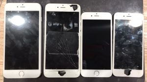 iphone6とiphone6Pの画面割れ修理