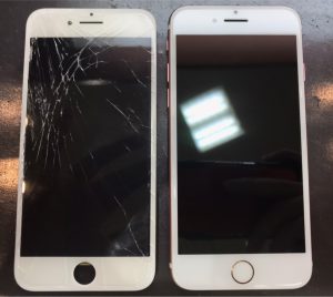 iphone8の画面割れ修理
