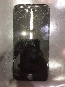 iphone8の画面割れ修理とガラスコーティング