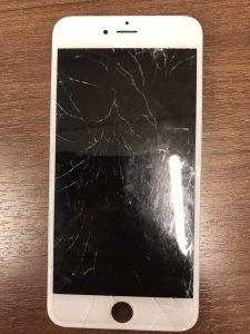 iphone6sの水没と画面割れ修理